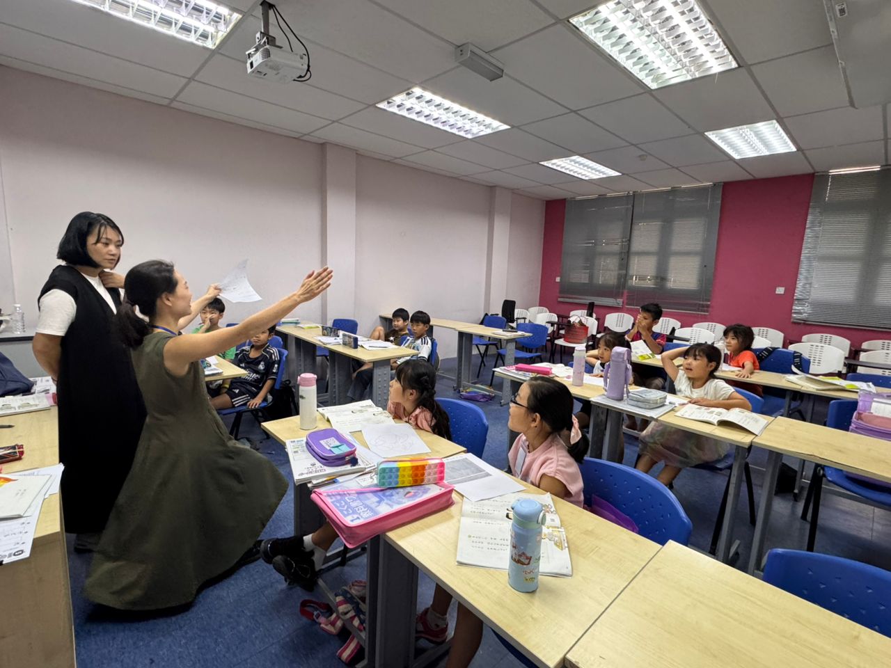 授業風景　小学部1年　国語