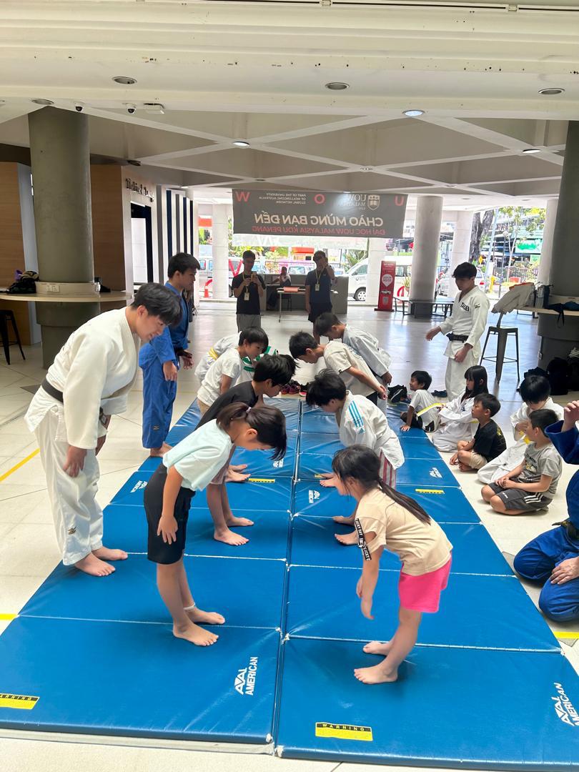 JICA隊員による柔道ワークショップ