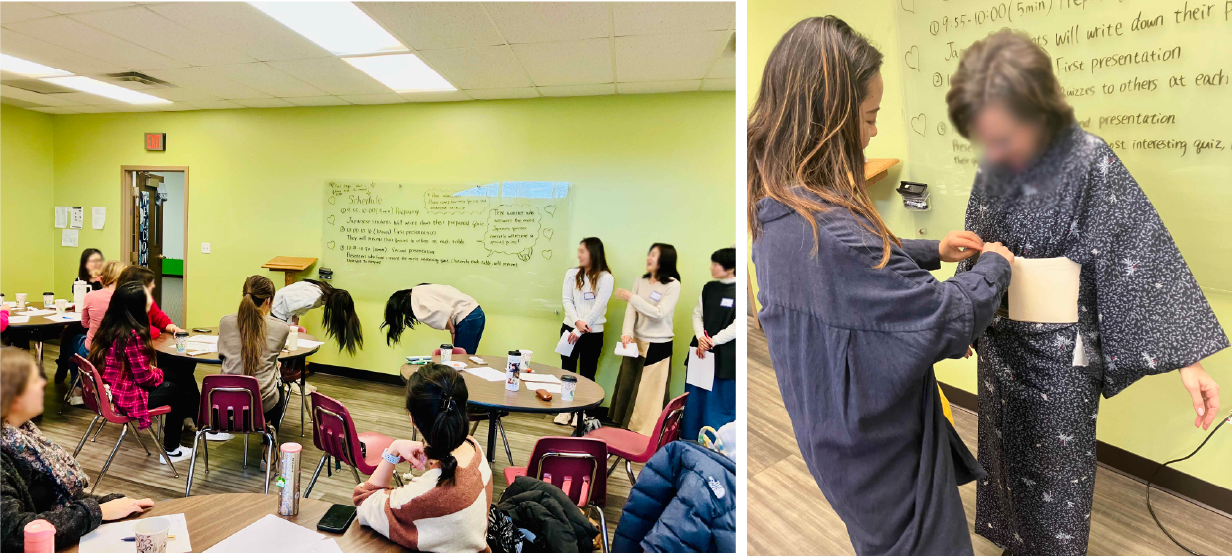 ELLクラスでは日本文化を英語でプレゼンする授業を企画