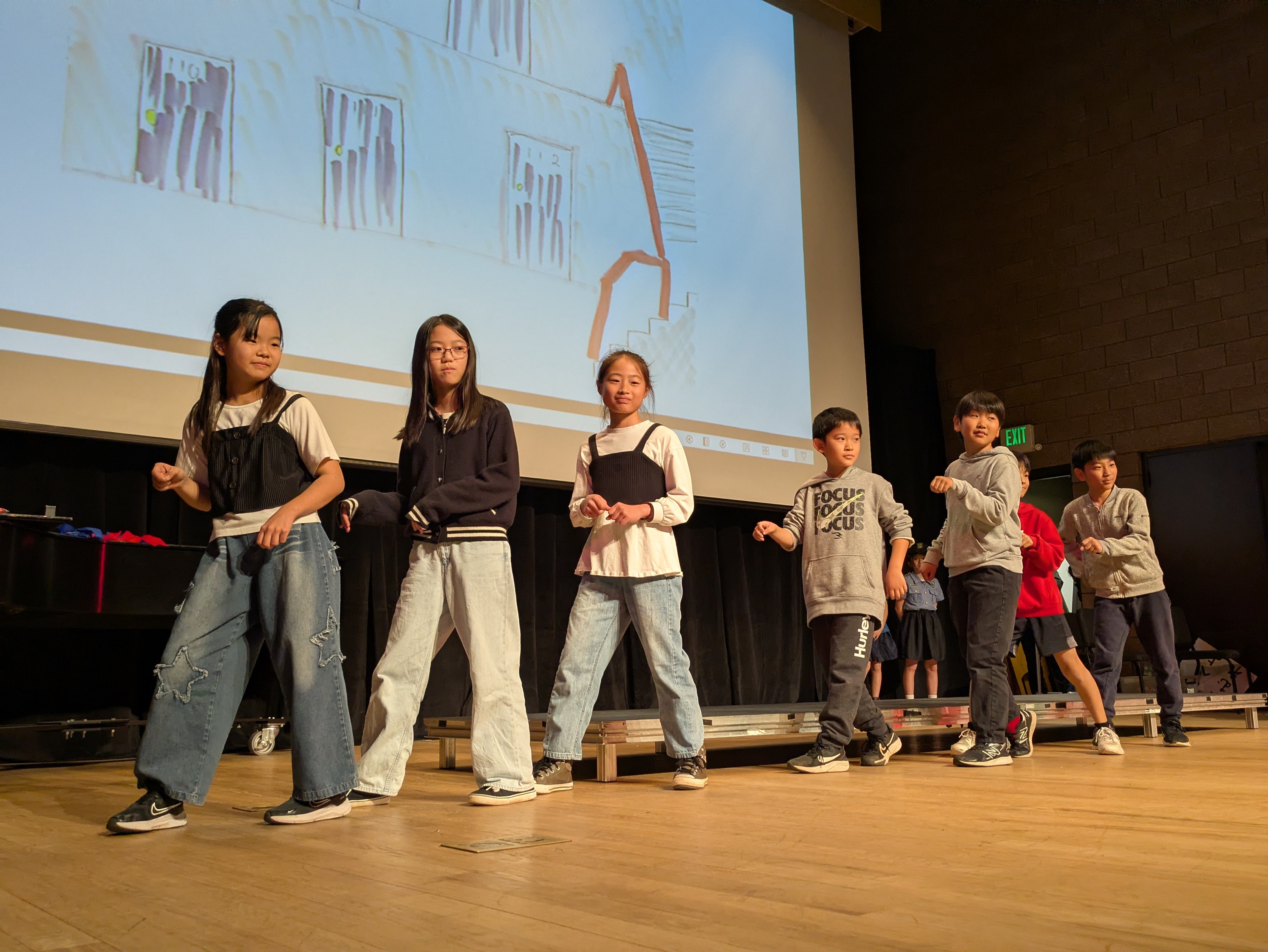 「学習発表会」での学年発表