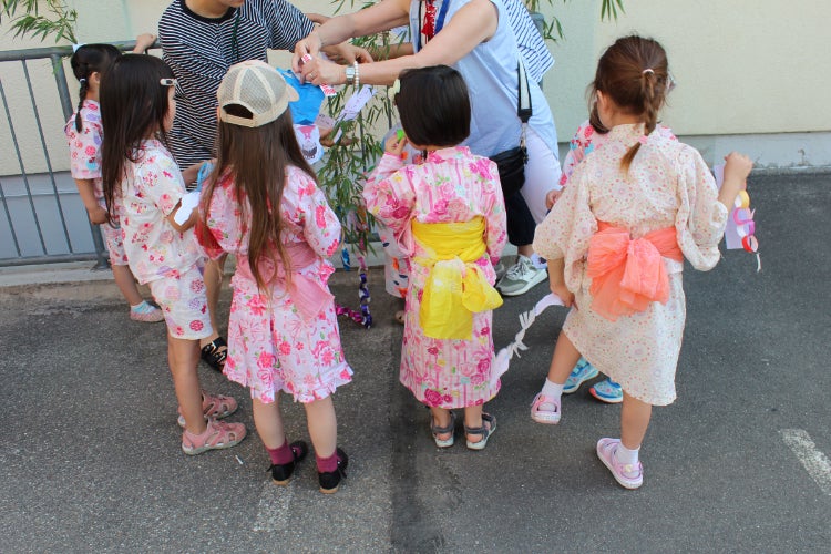 2025年度七夕　幼稚部1年生準備クラス