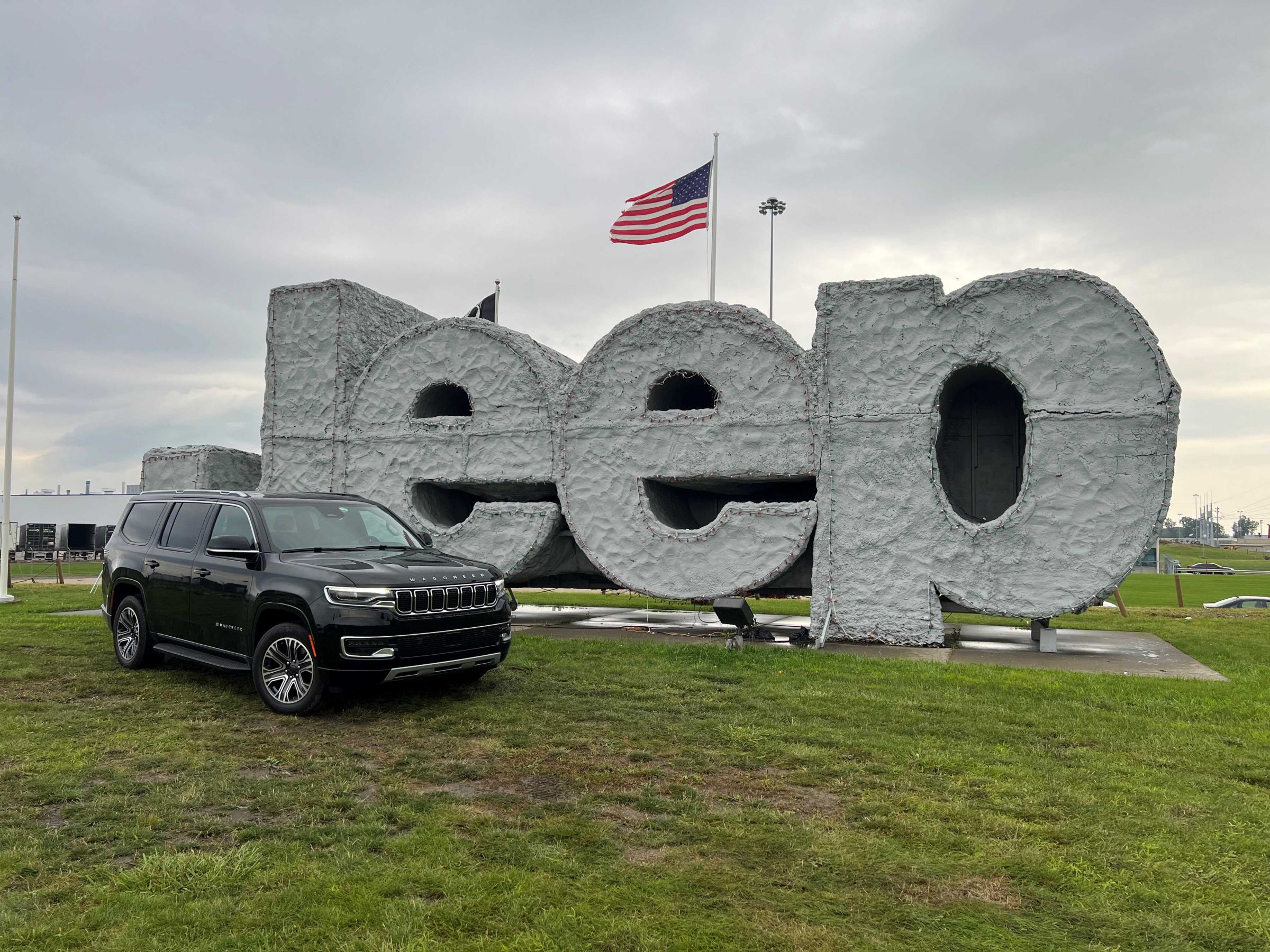 アメリカ・オハイオ州 JEEP sign