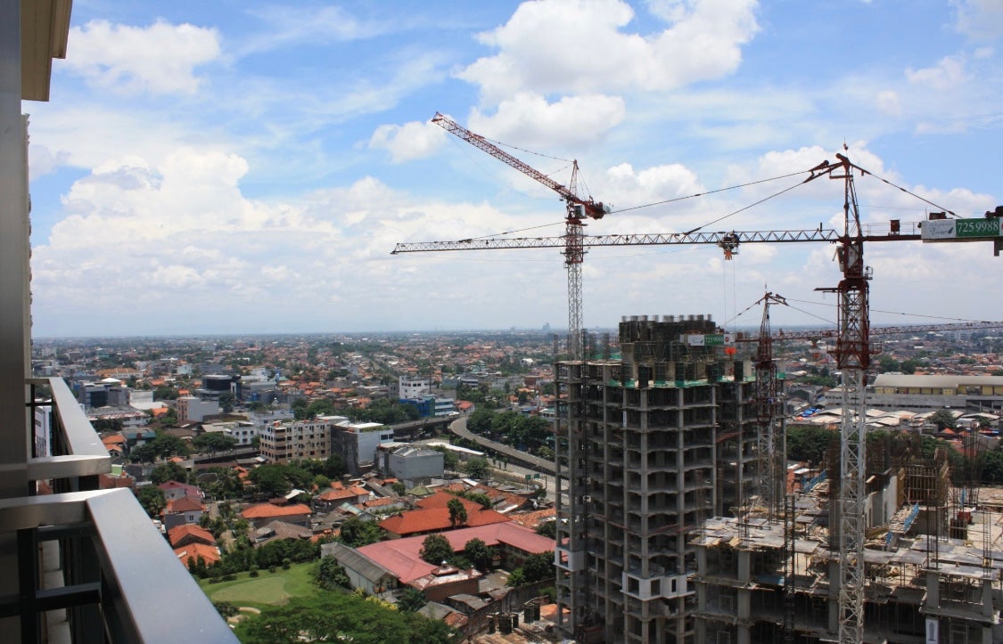 住んでいたインドネシア街の様子