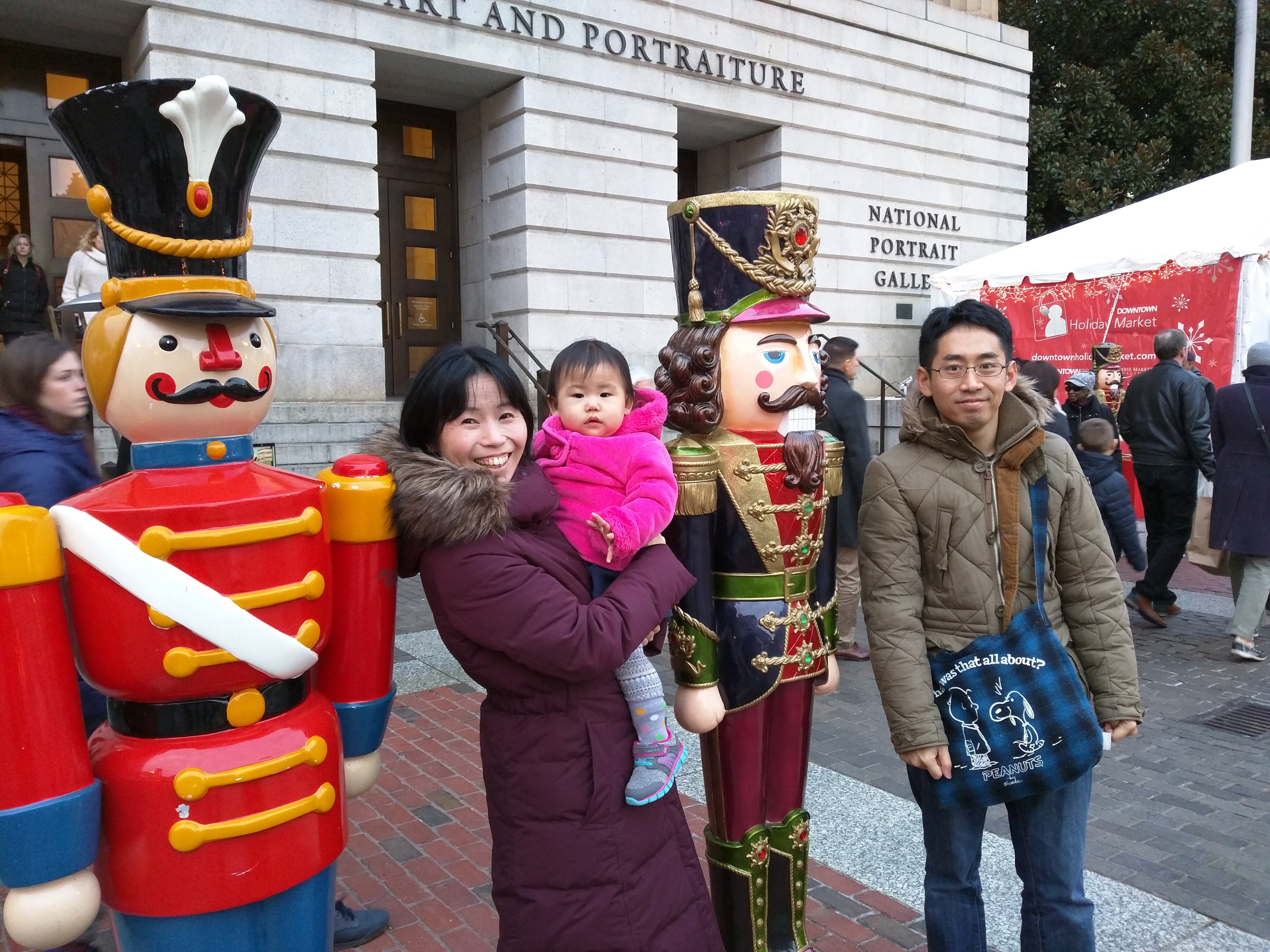 ワシントンDC時代の家族写真