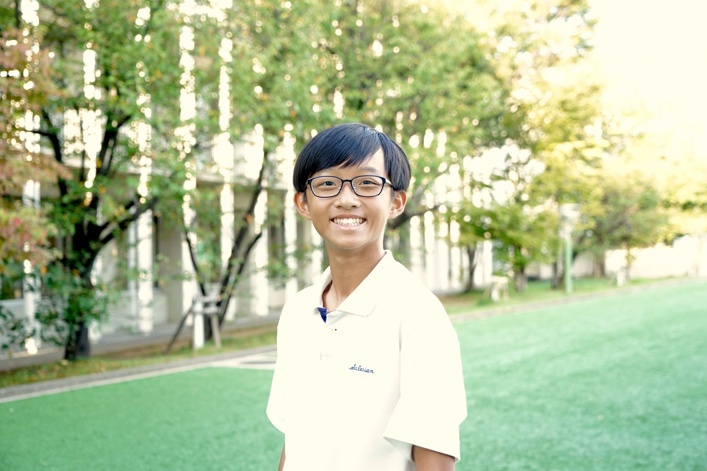  中学校3年　強瀬 泰佑（こわせ たいすけ）さん  