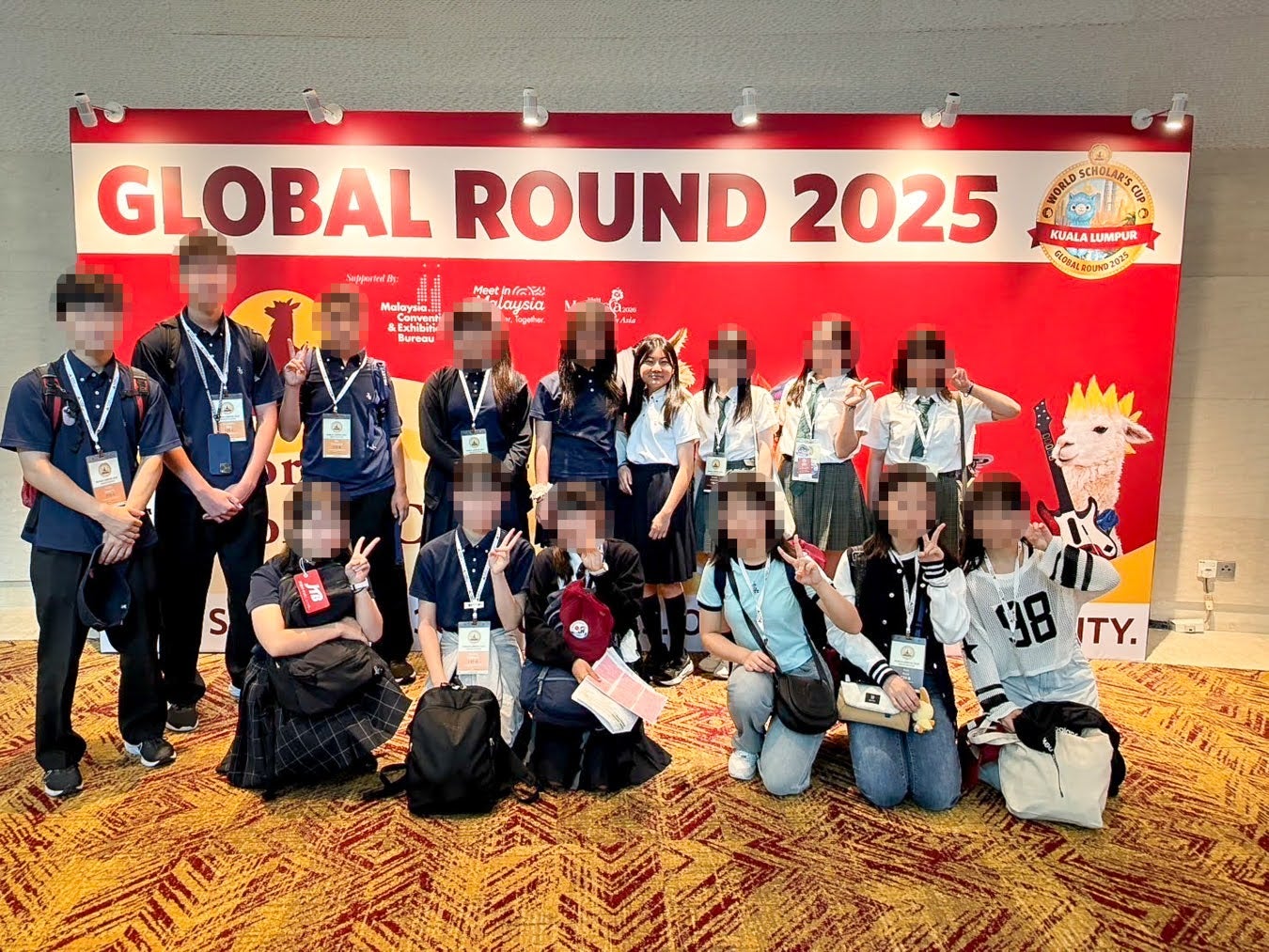 世界大会に参加した日本のメンバー