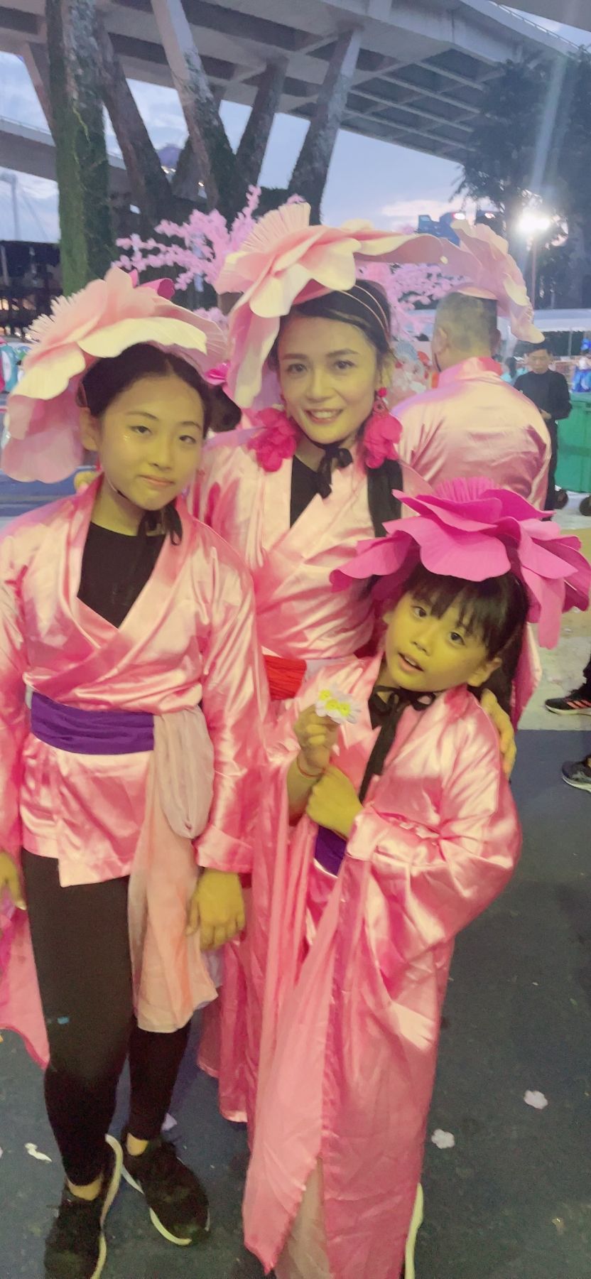 2度目のシンガポールで、親子で出演した日本人会のイベント