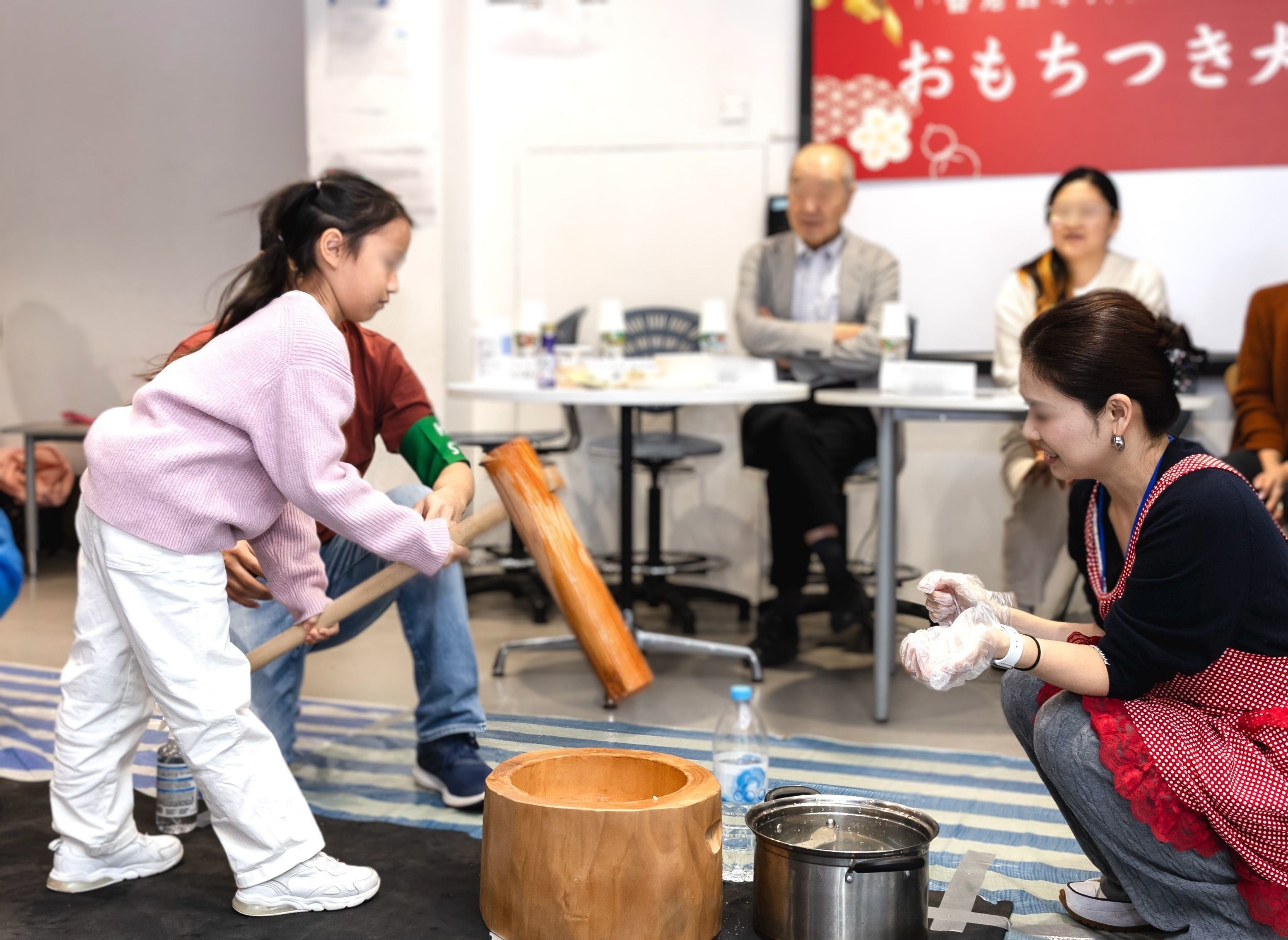 餅つき