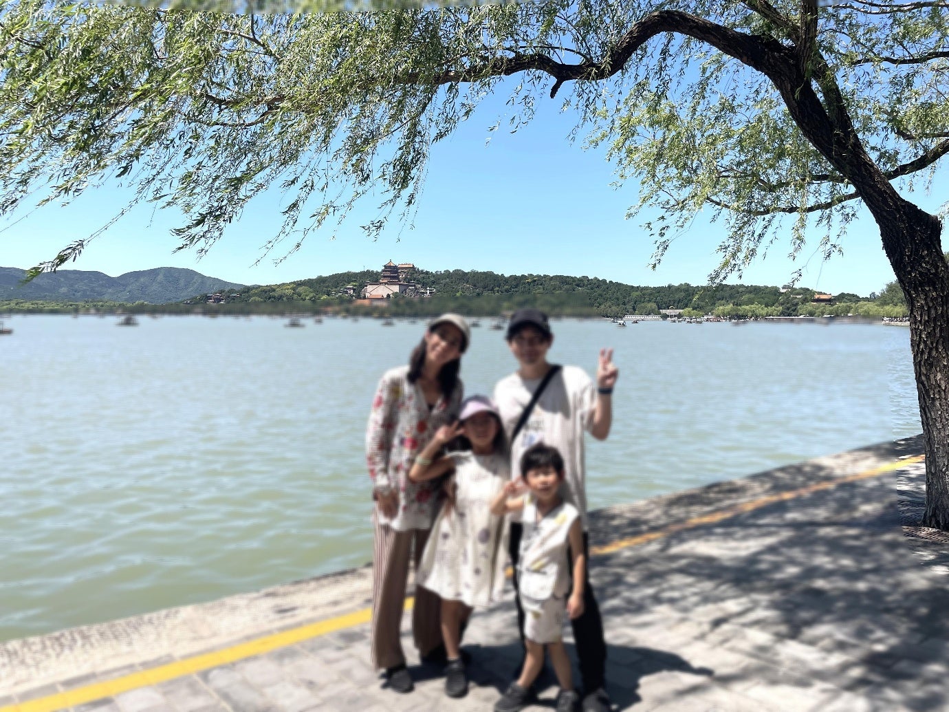 家族の北京旅行で訪れた頤和園